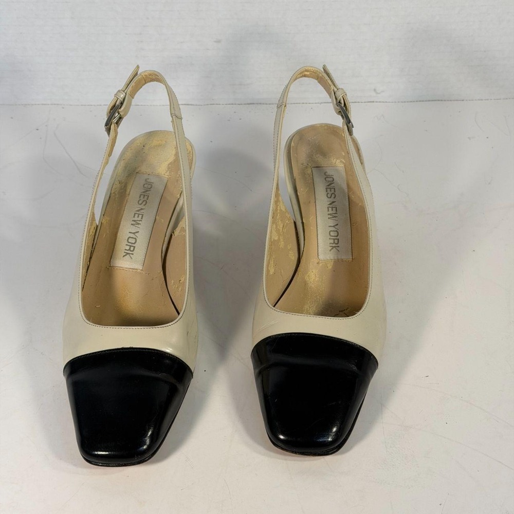 Ivory with black toe